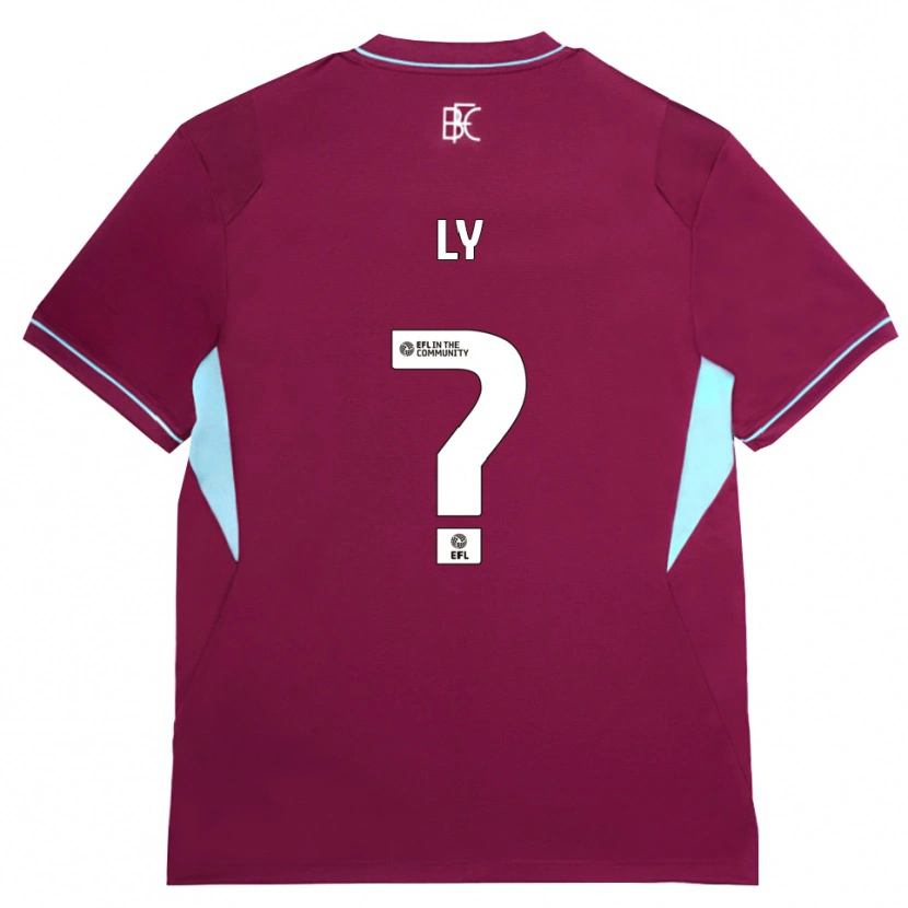 Danxen Män Brandon Ly #0 Vinröd Grön Hemmatröja Matchtröjor 2026/27 Tröjor T-Tröja