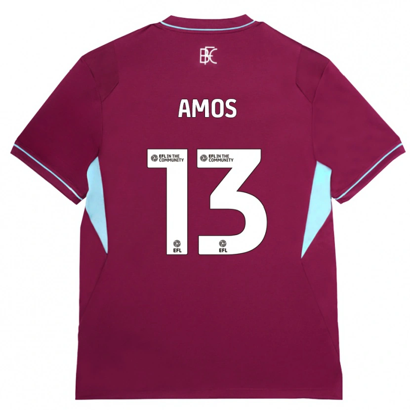 Danxen Män Ben Amos #13 Vinröd Grön Hemmatröja Matchtröjor 2026/27 Tröjor T-Tröja