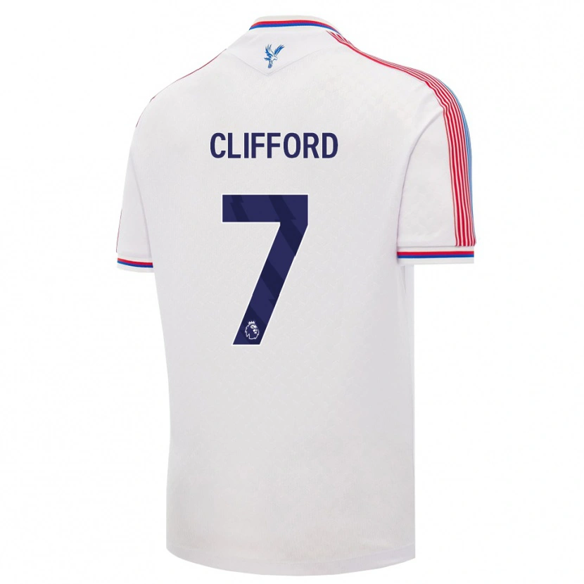 Danxen Män Charley Clifford #7 Vit Röd Blå Hemmatröja Matchtröjor 2026/27 Tröjor T-Tröja