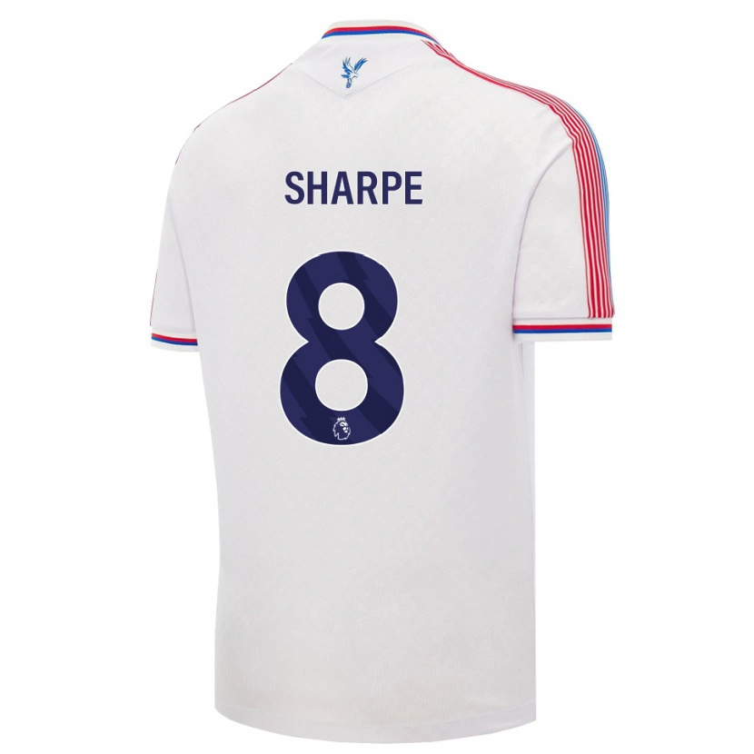 Danxen Män Molly-Mae Sharpe #8 Vit Röd Blå Hemmatröja Matchtröjor 2026/27 Tröjor T-Tröja