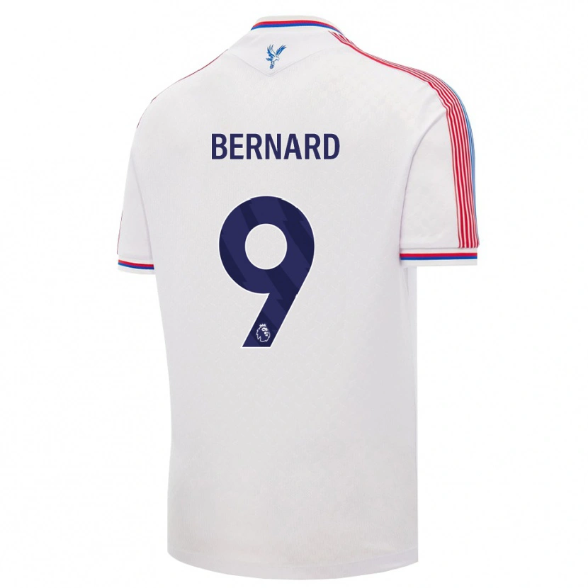 Danxen Män Mylo Bernard #9 Vit Röd Blå Hemmatröja Matchtröjor 2026/27 Tröjor T-Tröja