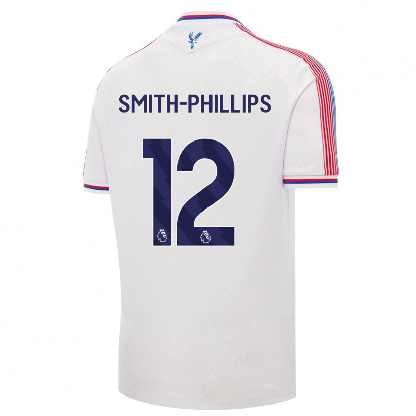 Danxen Män Kairo Smith-Phillips #12 Vit Röd Blå Hemmatröja Matchtröjor 2026/27 Tröjor T-Tröja