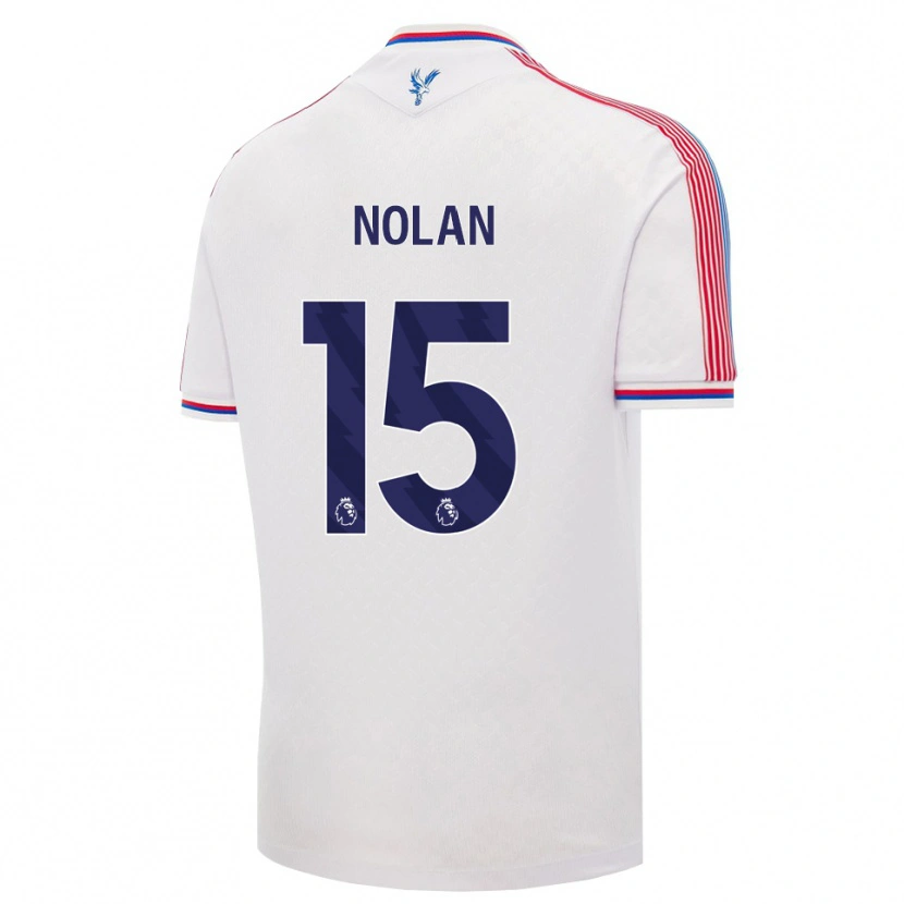 Danxen Män Hayley Nolan #15 Vit Röd Blå Hemmatröja Matchtröjor 2026/27 Tröjor T-Tröja