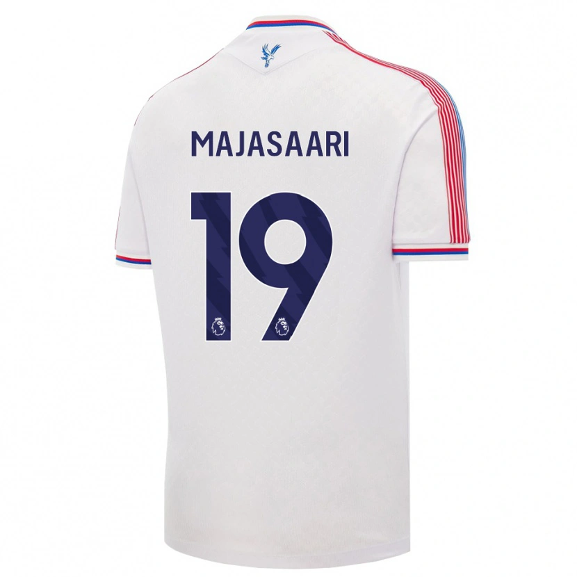 Danxen Män Milla-Maj Majasaari #19 Vit Röd Blå Hemmatröja Matchtröjor 2026/27 Tröjor T-Tröja