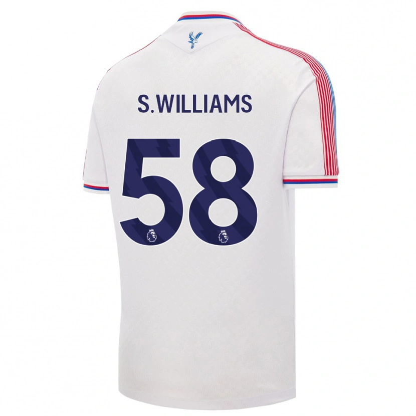 Danxen Män Seb Williams #58 Vit Röd Blå Hemmatröja Matchtröjor 2026/27 Tröjor T-Tröja