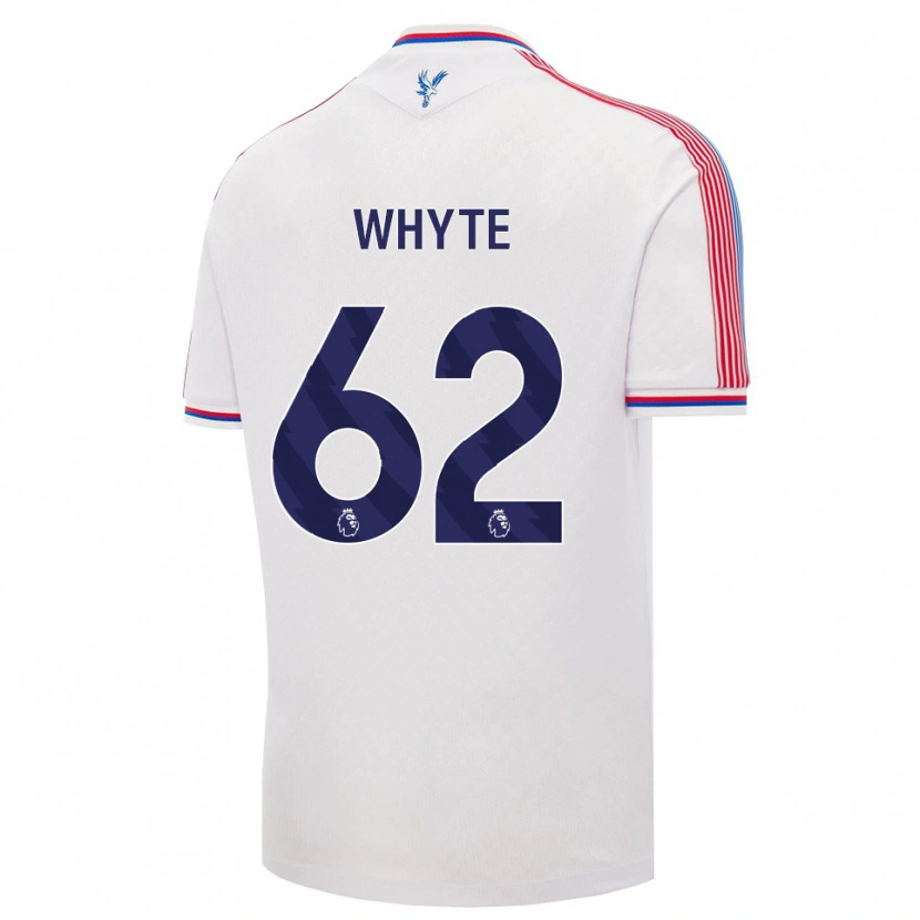 Danxen Män Tyler Whyte #62 Vit Röd Blå Hemmatröja Matchtröjor 2026/27 Tröjor T-Tröja