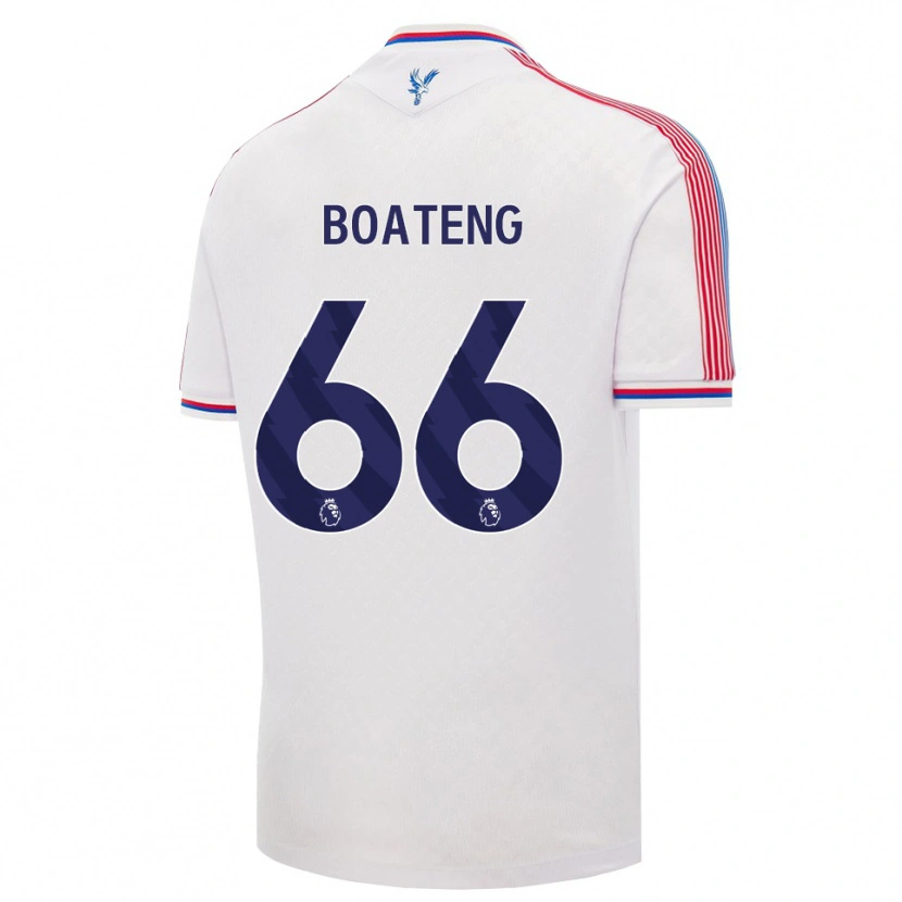 Danxen Män David Boateng #66 Vit Röd Blå Hemmatröja Matchtröjor 2026/27 Tröjor T-Tröja