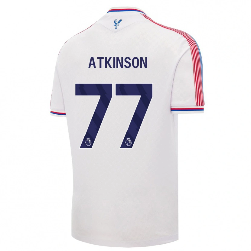 Danxen Män Isibeal Atkinson #77 Vit Röd Blå Hemmatröja Matchtröjor 2026/27 Tröjor T-Tröja