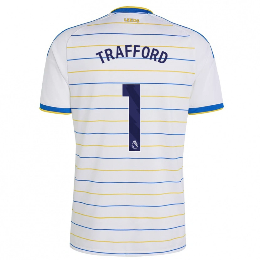 Danxen Män James Trafford #1 Röd Gul Blå Hemmatröja Matchtröjor 2026/27 Tröjor T-Tröja