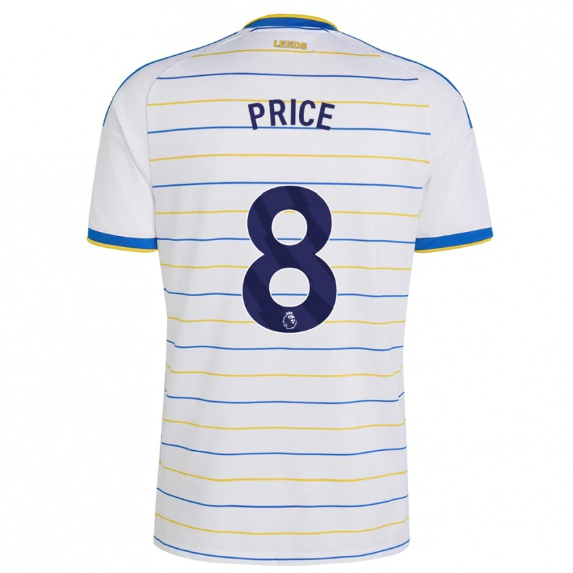 Danxen Män Leoni Price #8 Röd Gul Blå Hemmatröja Matchtröjor 2026/27 Tröjor T-Tröja