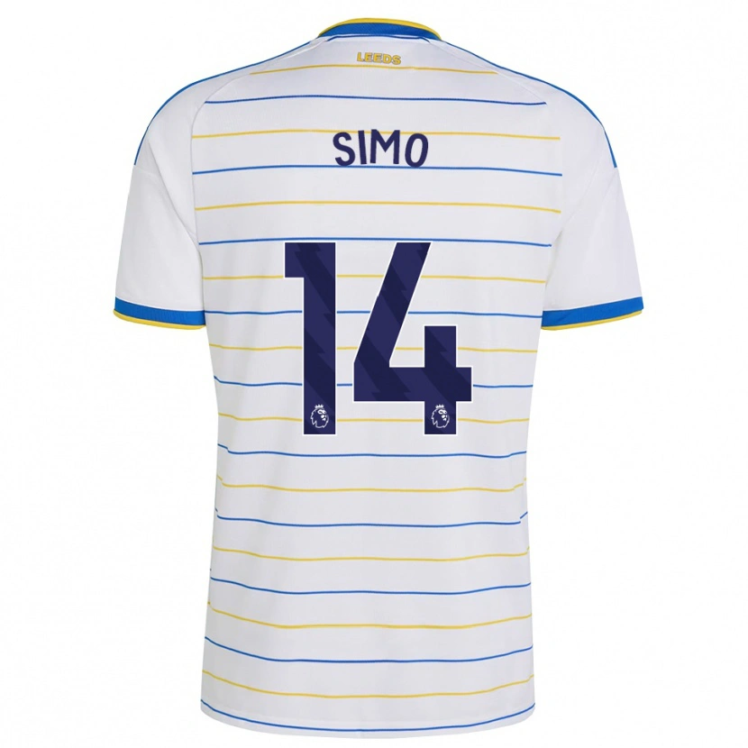 Danxen Män Elton Simo #14 Röd Gul Blå Hemmatröja Matchtröjor 2026/27 Tröjor T-Tröja
