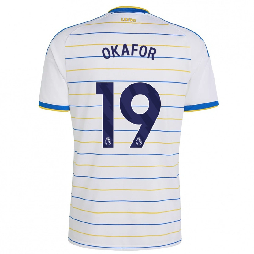 Danxen Män Noah Okafor #19 Röd Gul Blå Hemmatröja Matchtröjor 2026/27 Tröjor T-Tröja