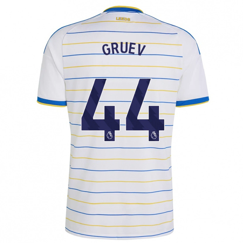 Danxen Män Ilia Gruev #44 Röd Gul Blå Hemmatröja Matchtröjor 2026/27 Tröjor T-Tröja