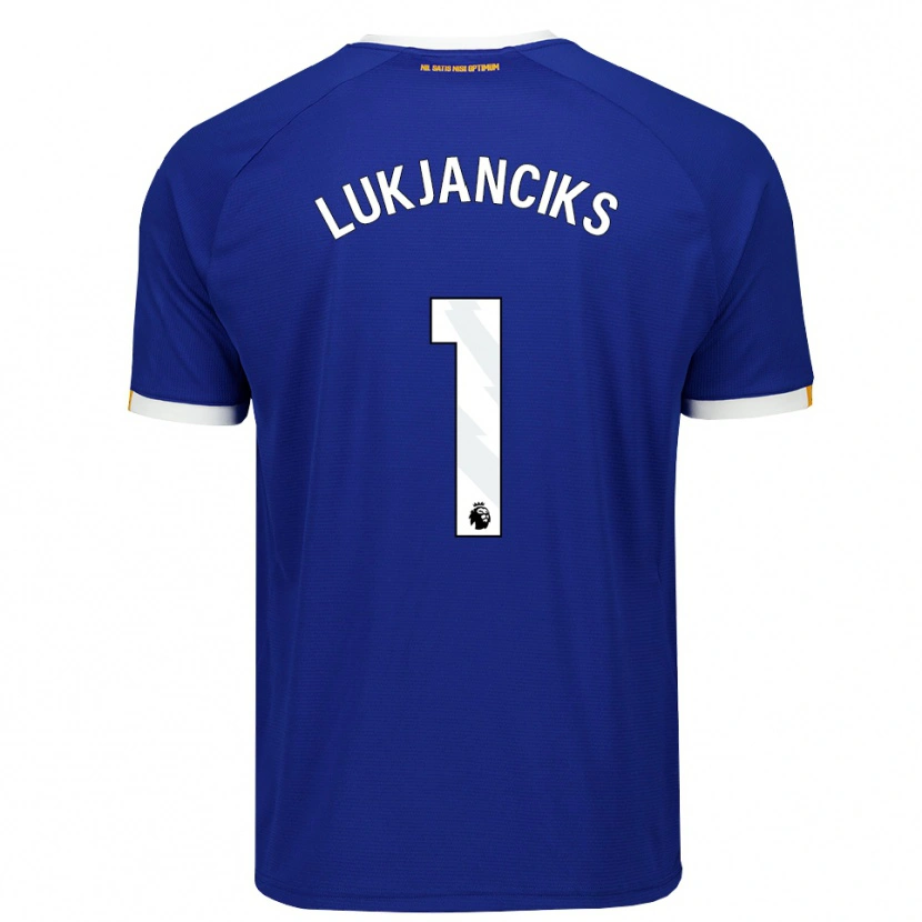 Danxen Män Douglass Lukjanciks #1 Blå Vit Gul Hemmatröja Matchtröjor 2026/27 Tröjor T-Tröja