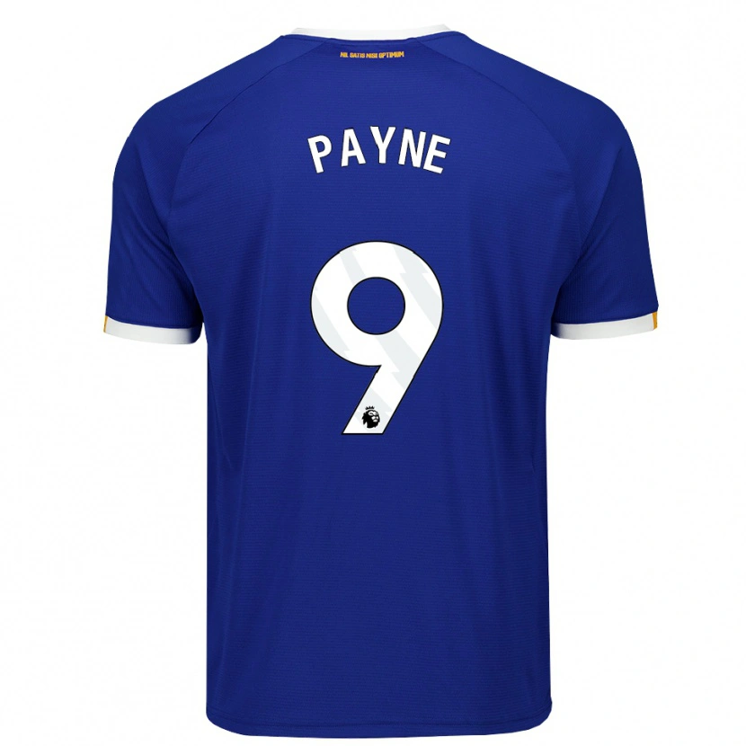 Danxen Män Toni Payne #9 Blå Vit Gul Hemmatröja Matchtröjor 2026/27 Tröjor T-Tröja