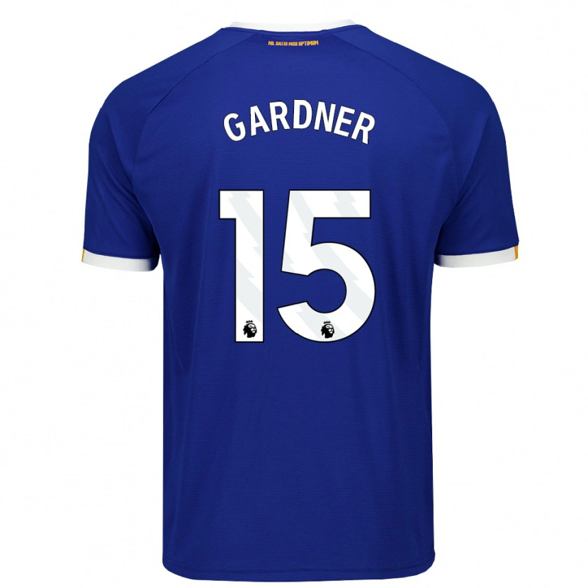 Danxen Män Luis Gardner #15 Blå Vit Gul Hemmatröja Matchtröjor 2026/27 Tröjor T-Tröja
