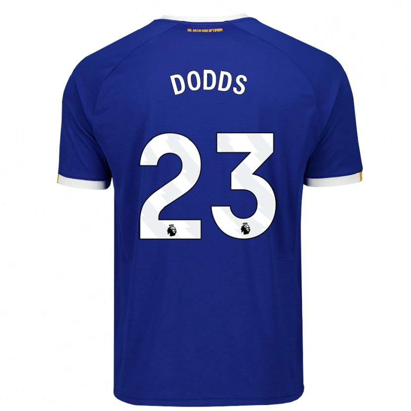 Danxen Män John Dodds #23 Blå Vit Gul Hemmatröja Matchtröjor 2026/27 Tröjor T-Tröja