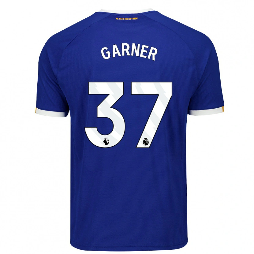 Danxen Män James Garner #37 Blå Vit Gul Hemmatröja Matchtröjor 2026/27 Tröjor T-Tröja