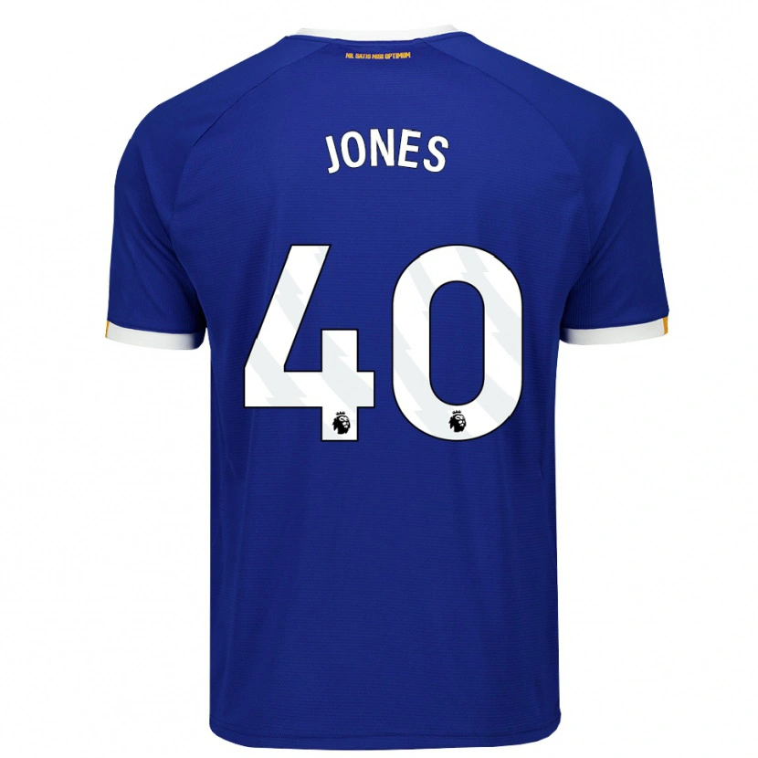 Danxen Män Ellie Jones #40 Blå Vit Gul Hemmatröja Matchtröjor 2026/27 Tröjor T-Tröja