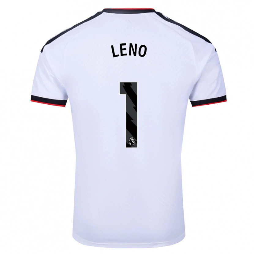 Danxen Män Bernd Leno #1 Vit Svart Röd Hemmatröja Matchtröjor 2026/27 Tröjor T-Tröja