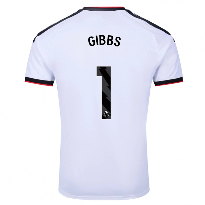 Danxen Män Frankie Gibbs #1 Vit Svart Röd Hemmatröja Matchtröjor 2026/27 Tröjor T-Tröja