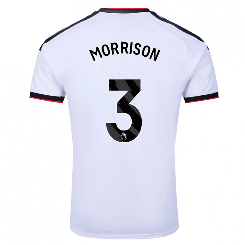 Danxen Män Kymarley Morrison #3 Vit Svart Röd Hemmatröja Matchtröjor 2026/27 Tröjor T-Tröja