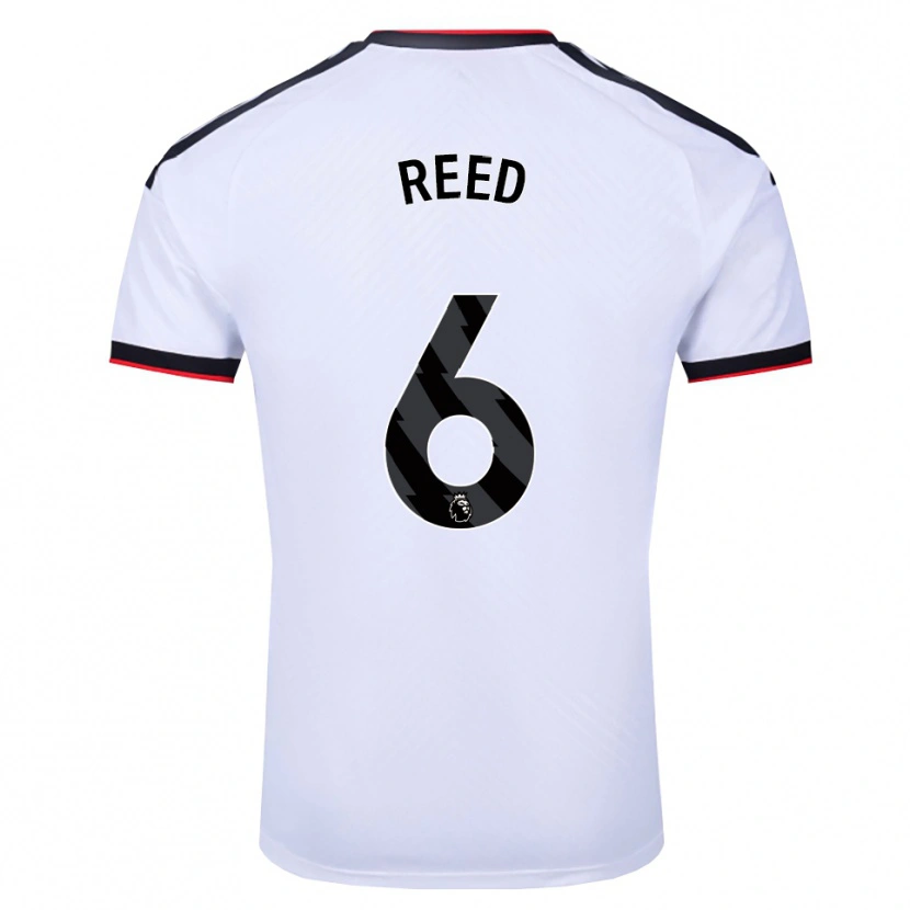 Danxen Män Harrison Reed #6 Vit Svart Röd Hemmatröja Matchtröjor 2026/27 Tröjor T-Tröja