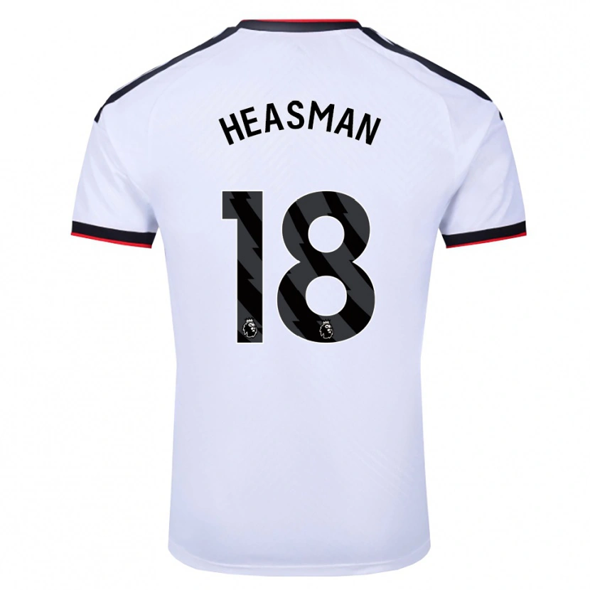 Danxen Män Georgia Heasman #18 Vit Svart Röd Hemmatröja Matchtröjor 2026/27 Tröjor T-Tröja