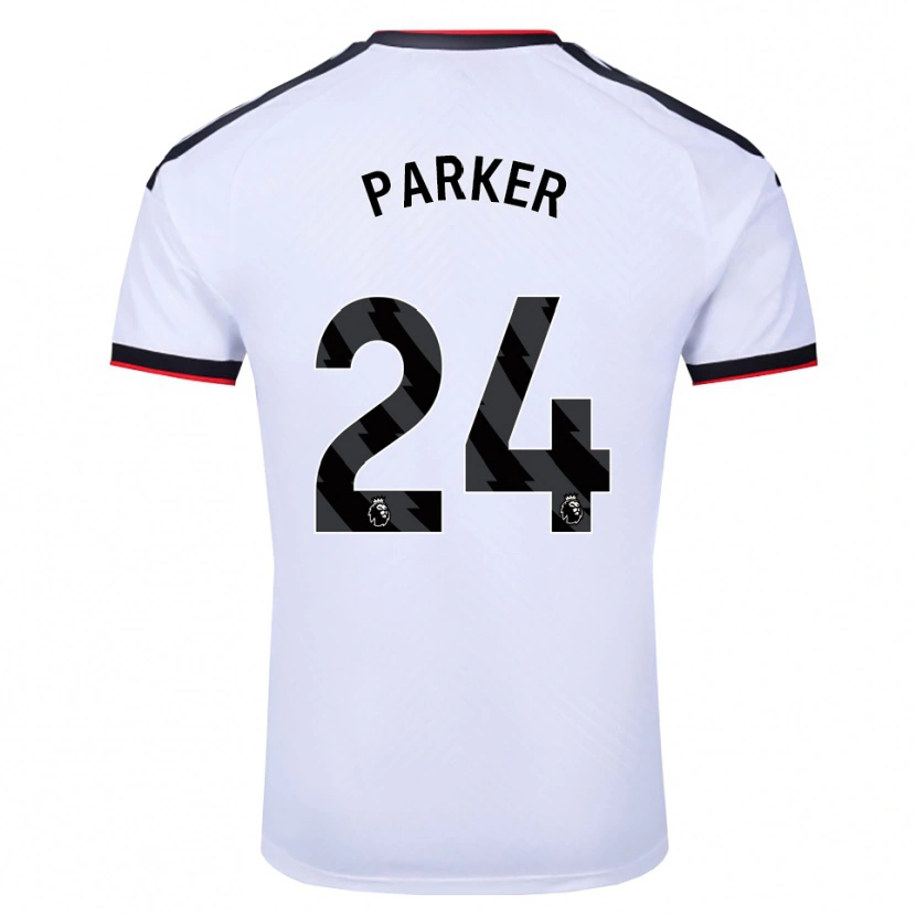Danxen Män Beau Parker #24 Vit Svart Röd Hemmatröja Matchtröjor 2026/27 Tröjor T-Tröja