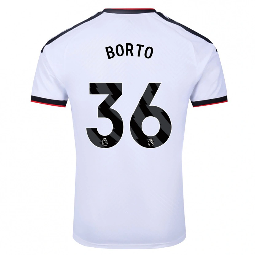 Danxen Män Alex Borto #36 Vit Svart Röd Hemmatröja Matchtröjor 2026/27 Tröjor T-Tröja