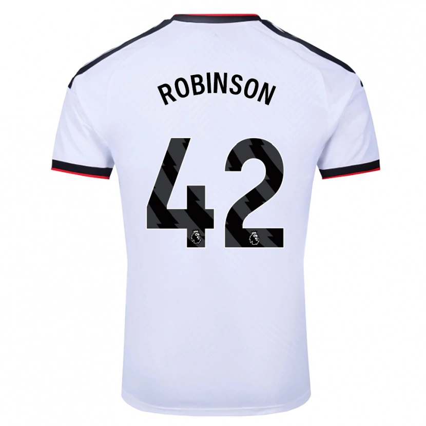 Danxen Män Charlie Robinson #42 Vit Svart Röd Hemmatröja Matchtröjor 2026/27 Tröjor T-Tröja