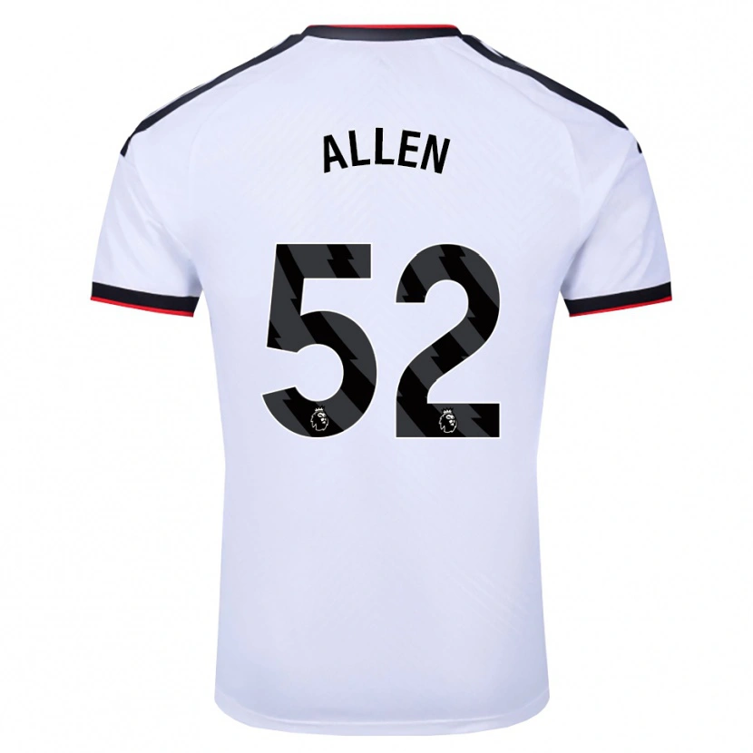 Danxen Män Michael Allen #52 Vit Svart Röd Hemmatröja Matchtröjor 2026/27 Tröjor T-Tröja