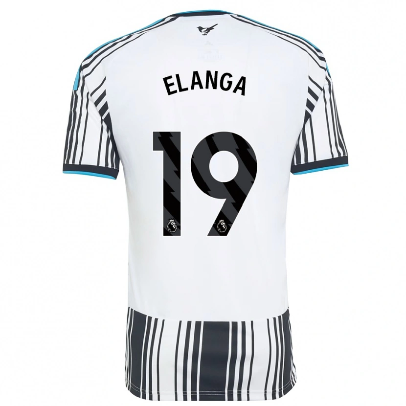 Danxen Män Anthony Elanga #19 Himmelsblå Svart Vit Hemmatröja Matchtröjor 2026/27 Tröjor T-Tröja