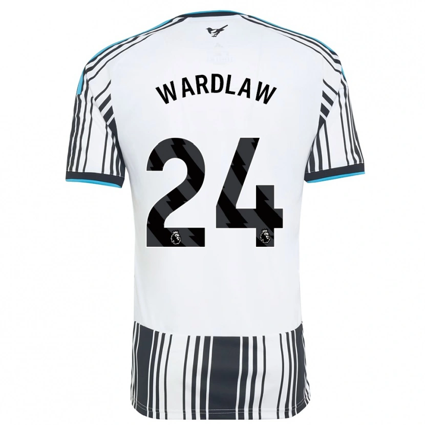 Danxen Män Charlotte Wardlaw #24 Himmelsblå Svart Vit Hemmatröja Matchtröjor 2026/27 Tröjor T-Tröja
