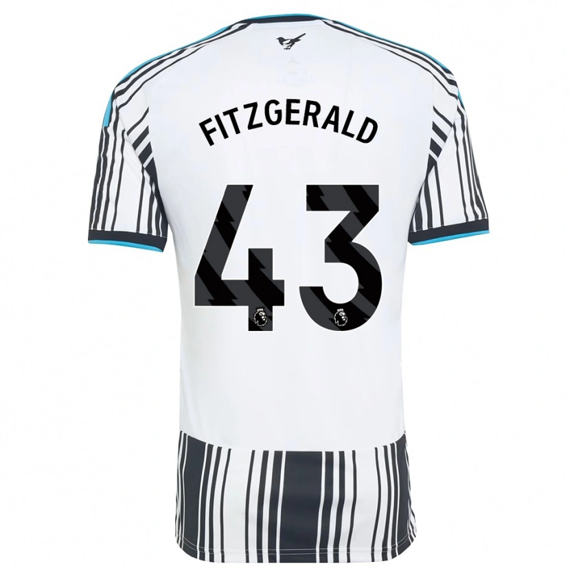 Danxen Män Kyle Fitzgerald #43 Himmelsblå Svart Vit Hemmatröja Matchtröjor 2026/27 Tröjor T-Tröja