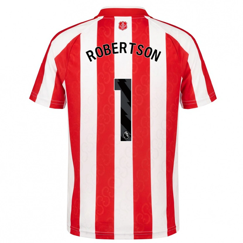 Danxen Män Finley Robertson #1 Röd Vit Svart Hemmatröja Matchtröjor 2026/27 Tröjor T-Tröja