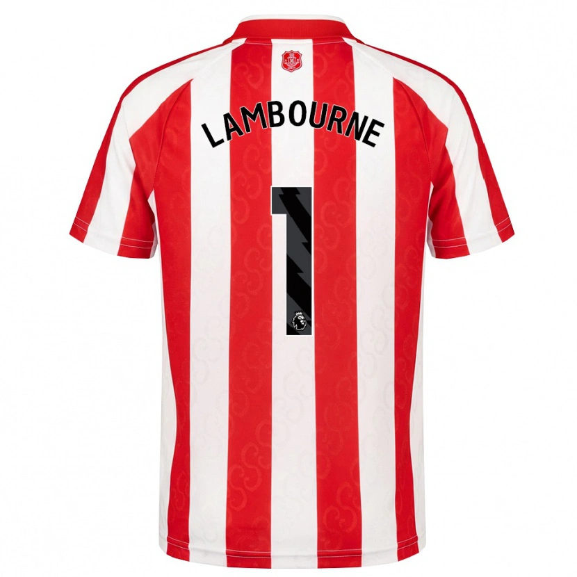 Danxen Män Demi Lambourne #1 Röd Vit Svart Hemmatröja Matchtröjor 2026/27 Tröjor T-Tröja