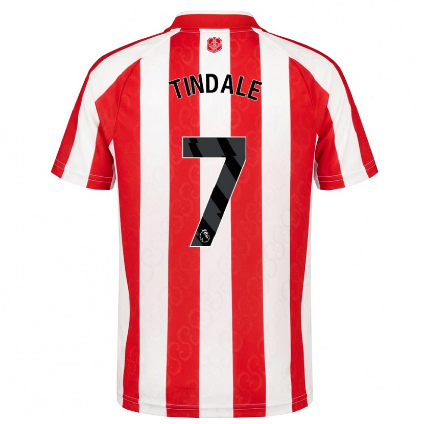 Danxen Män Charlie Dinsdale #7 Röd Vit Svart Hemmatröja Matchtröjor 2026/27 Tröjor T-Tröja