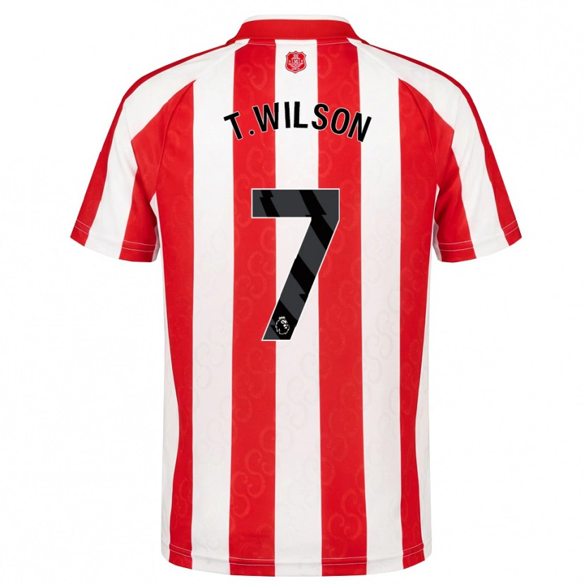Danxen Män Triziano Wilson #7 Röd Vit Svart Hemmatröja Matchtröjor 2026/27 Tröjor T-Tröja