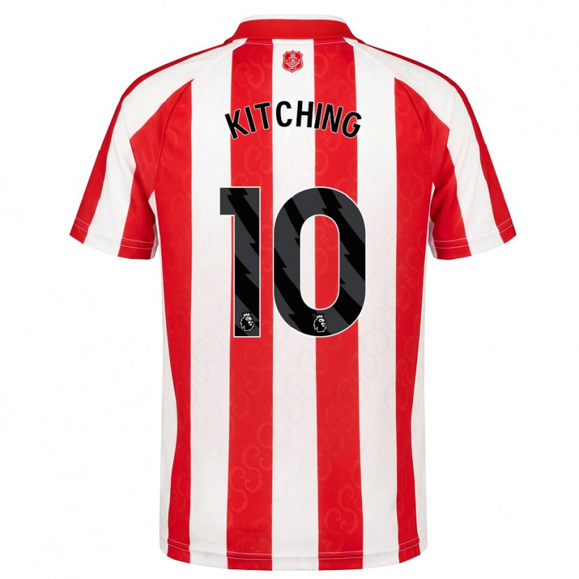 Danxen Män Katie Kitching #10 Röd Vit Svart Hemmatröja Matchtröjor 2026/27 Tröjor T-Tröja