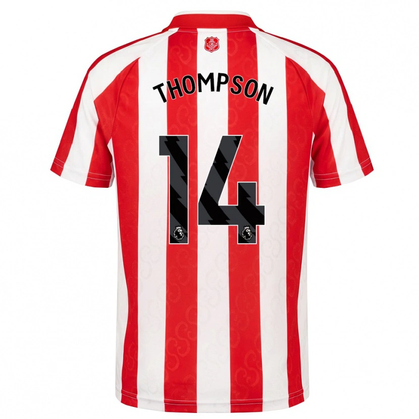 Danxen Män Harvey Thompson #14 Röd Vit Svart Hemmatröja Matchtröjor 2026/27 Tröjor T-Tröja
