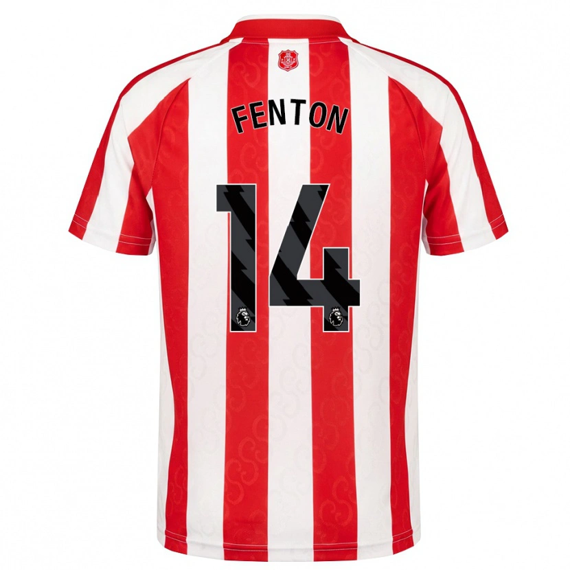 Danxen Män Natasha Fenton #14 Röd Vit Svart Hemmatröja Matchtröjor 2026/27 Tröjor T-Tröja