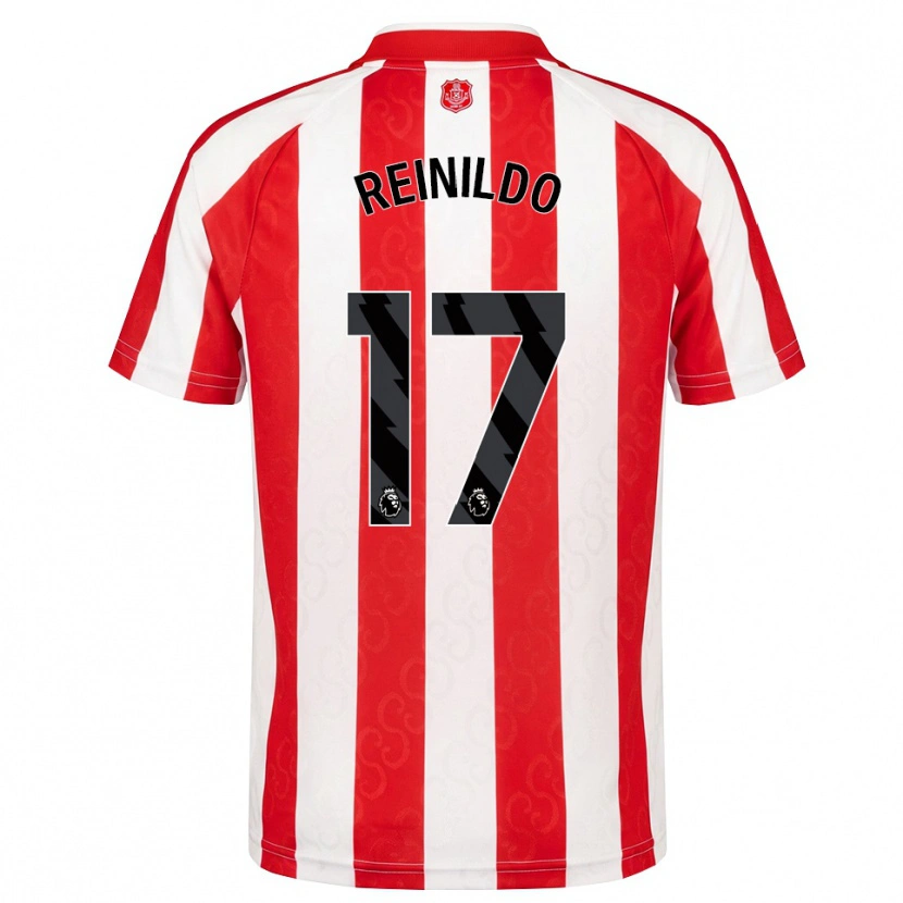 Danxen Män Reinildo Mandava #17 Röd Vit Svart Hemmatröja Matchtröjor 2026/27 Tröjor T-Tröja