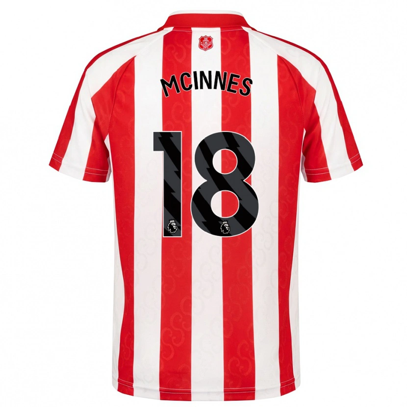 Danxen Män Libby Mcinnes #18 Röd Vit Svart Hemmatröja Matchtröjor 2026/27 Tröjor T-Tröja