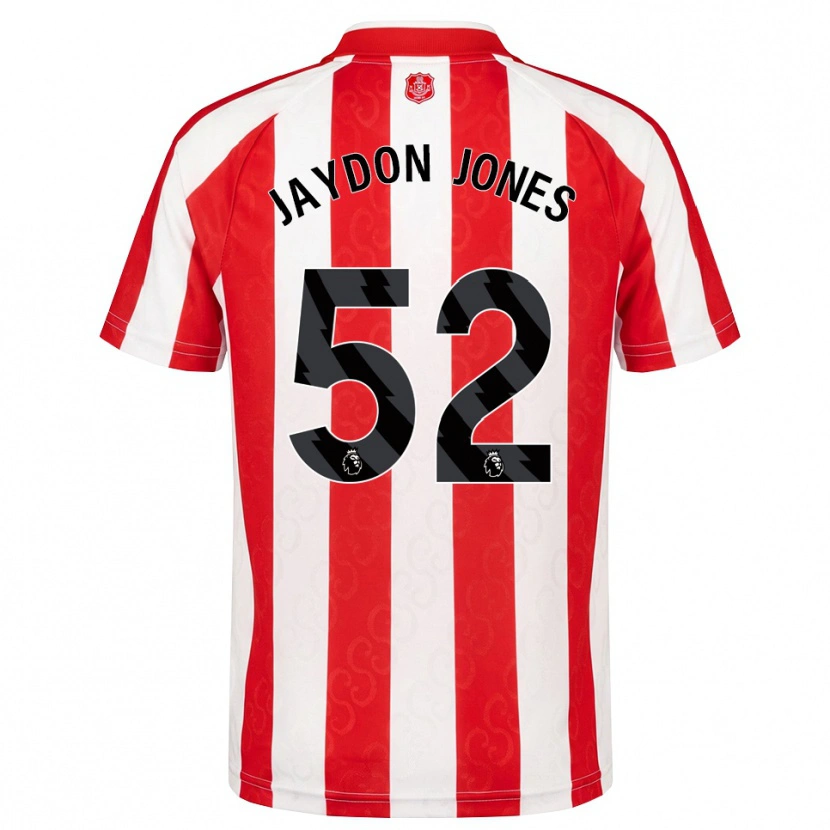 Danxen Män Jaydon Jones #52 Röd Vit Svart Hemmatröja Matchtröjor 2026/27 Tröjor T-Tröja
