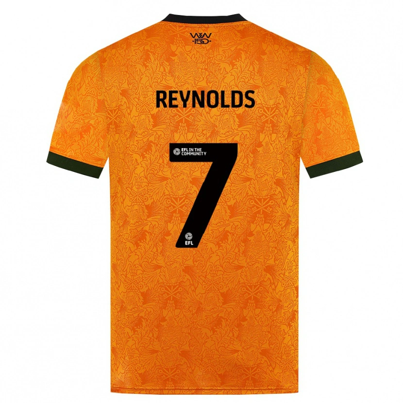 Danxen Män Fabian Reynolds #7 Orange Svart Hemmatröja Matchtröjor 2026/27 Tröjor T-Tröja