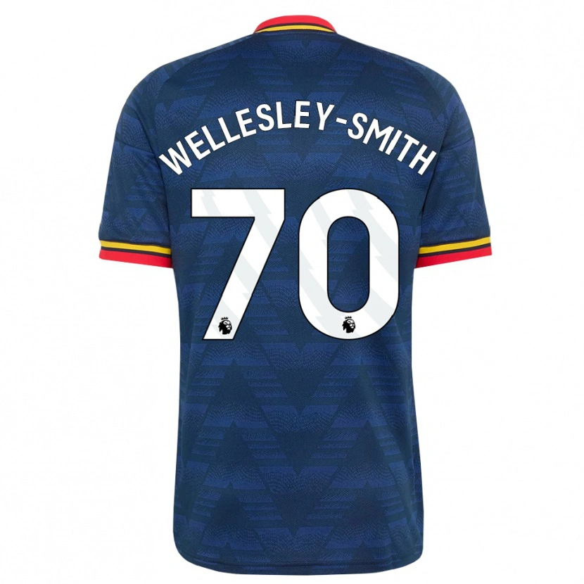 Danxen Män Cecily Wellesley-Smith #70 Midnattsblå Gul Röd Bortatröja Matchtröjor 2026/27 Tröjor T-Tröja