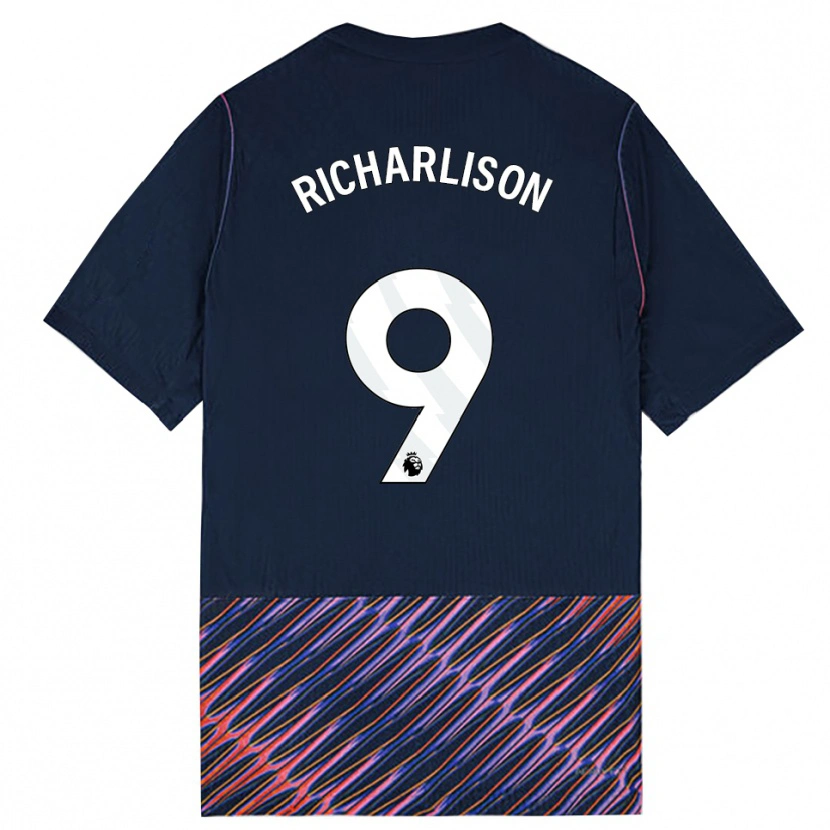 Danxen Män Richarlison De Andrade #9 Kungligblå Vit Bortatröja Matchtröjor 2026/27 Tröjor T-Tröja