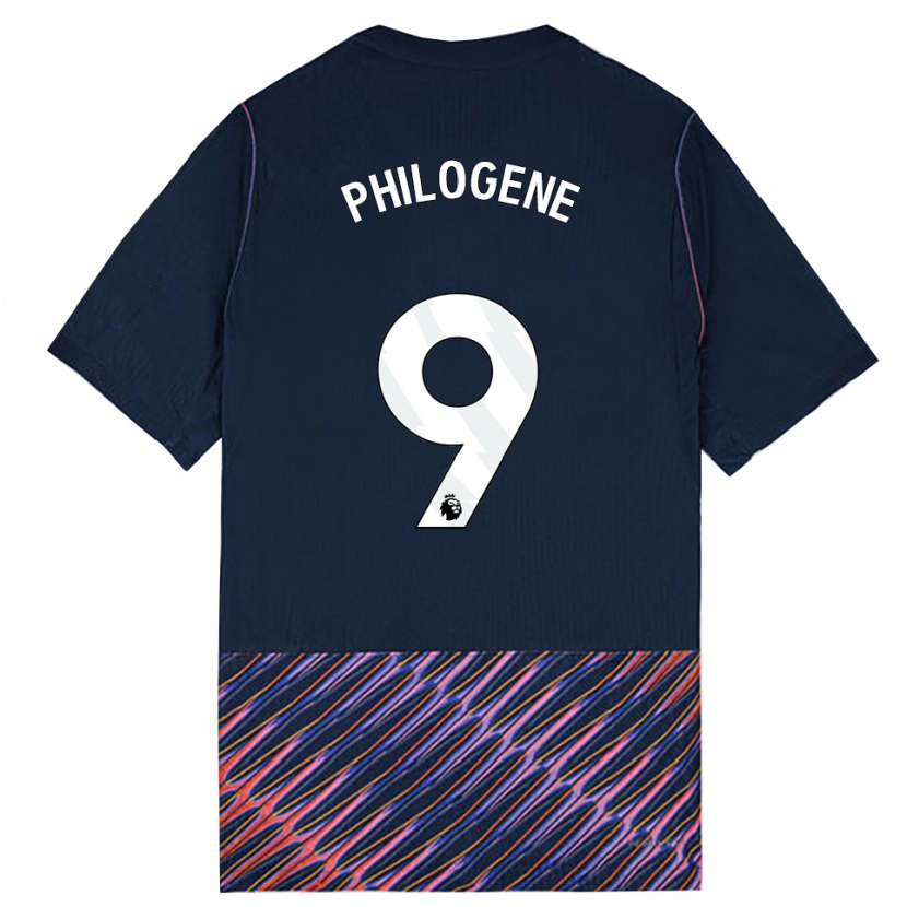 Danxen Män Blake Philogene #9 Kungligblå Vit Bortatröja Matchtröjor 2026/27 Tröjor T-Tröja