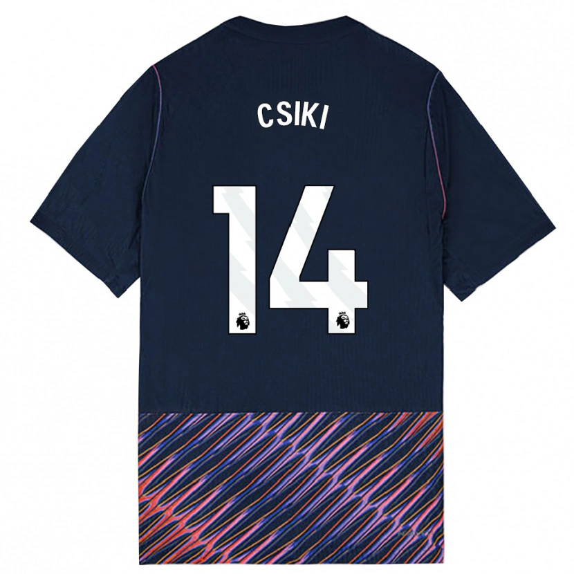 Danxen Män Anna Csiki #14 Kungligblå Vit Bortatröja Matchtröjor 2026/27 Tröjor T-Tröja